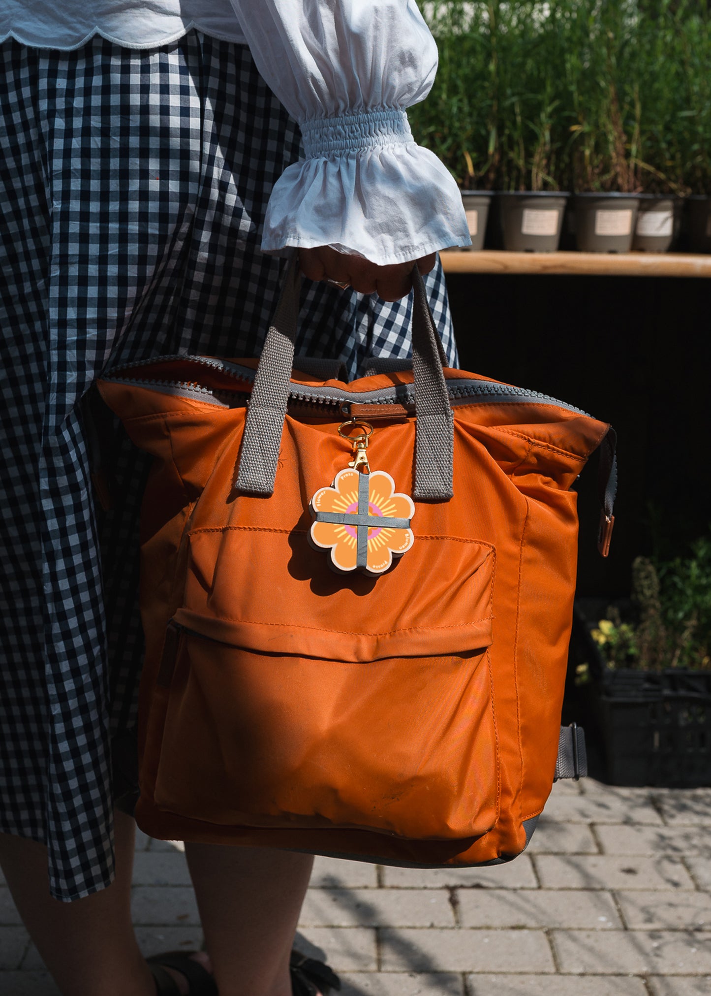 Keyring Flower Press - O&P 2