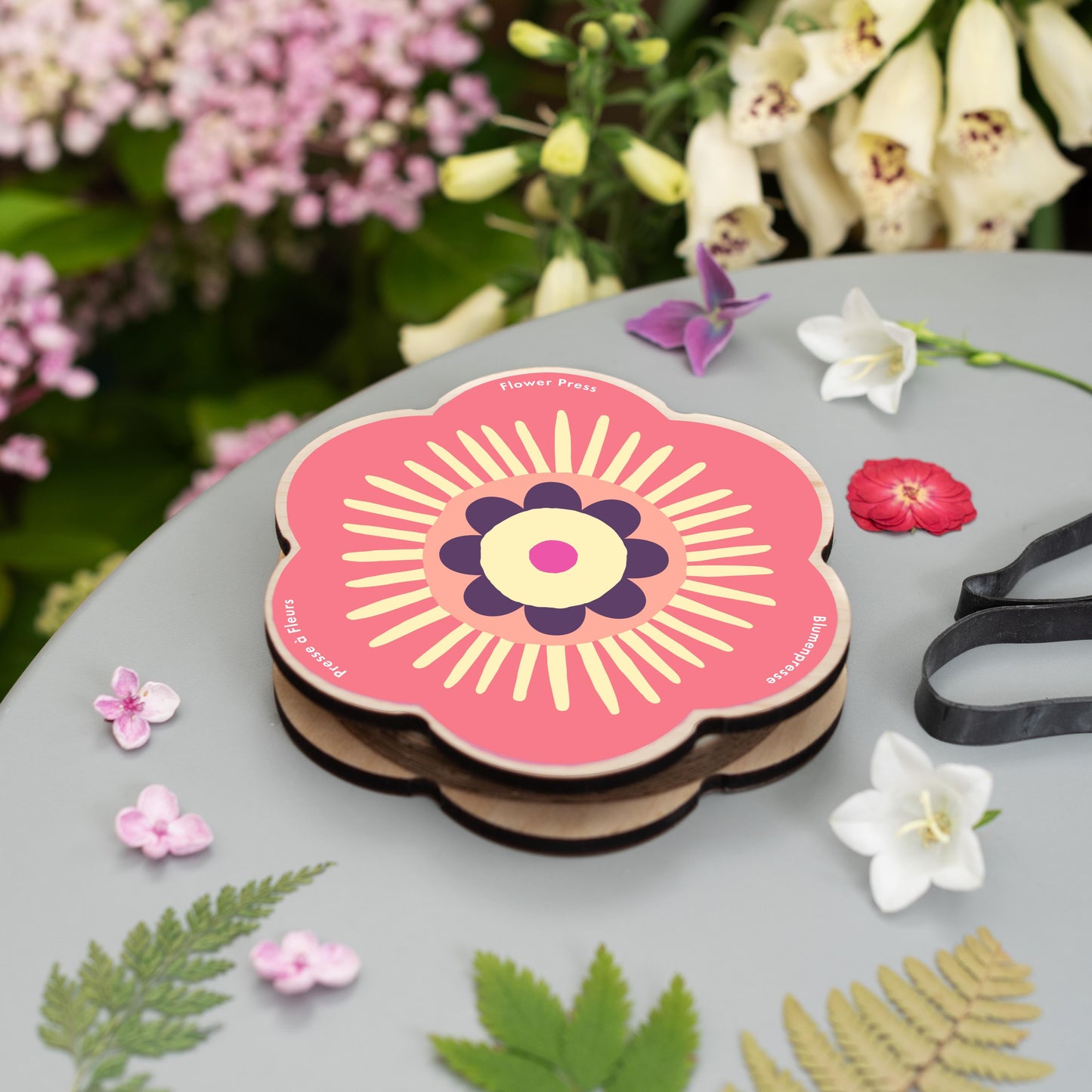 Flower Shaped Press - Pinks