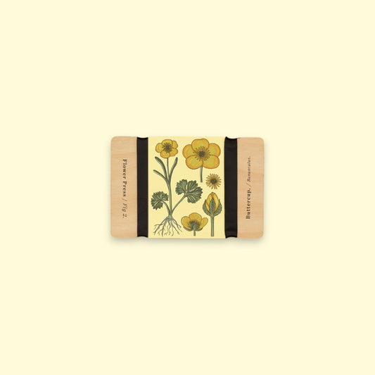 Pocket Flower Press - Vintage Buttercup