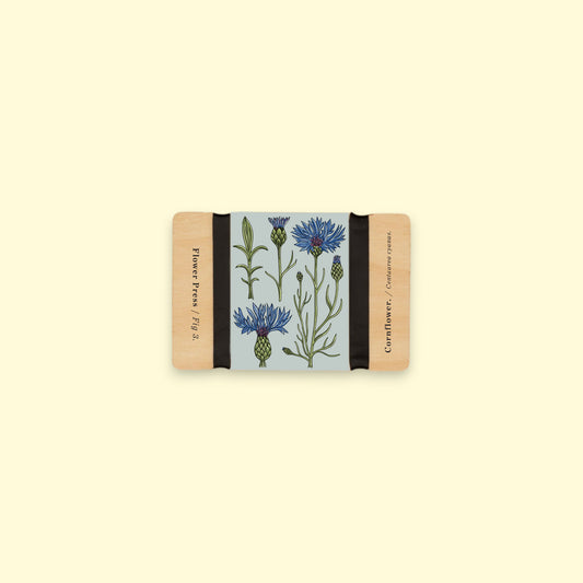 Pocket Flower Press - Vintage Cornflower