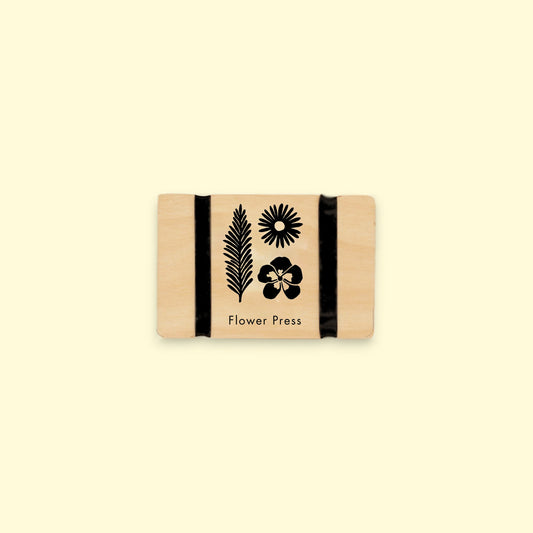 Pocket Flower Press - Silhouette Flower