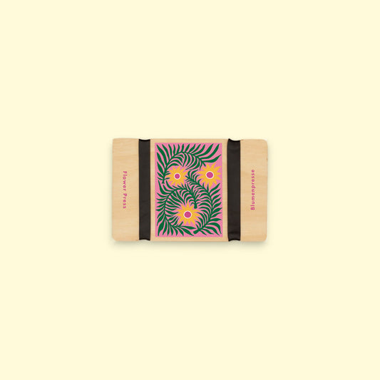 Pocket Flower Press - Teasel Design