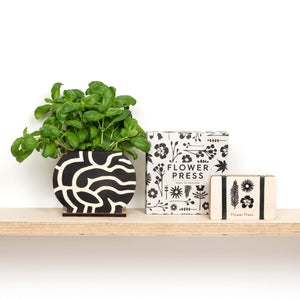 Flower press and plant cover by Studio Wald