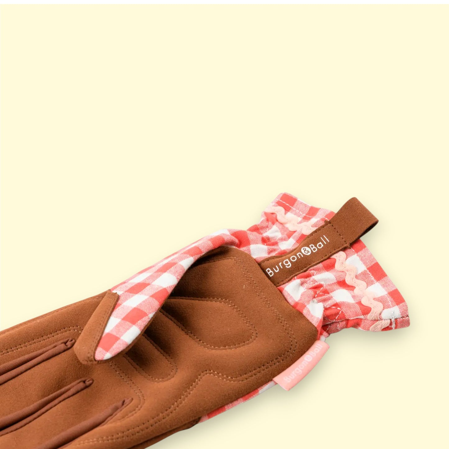 Gardening Gloves - Red Check