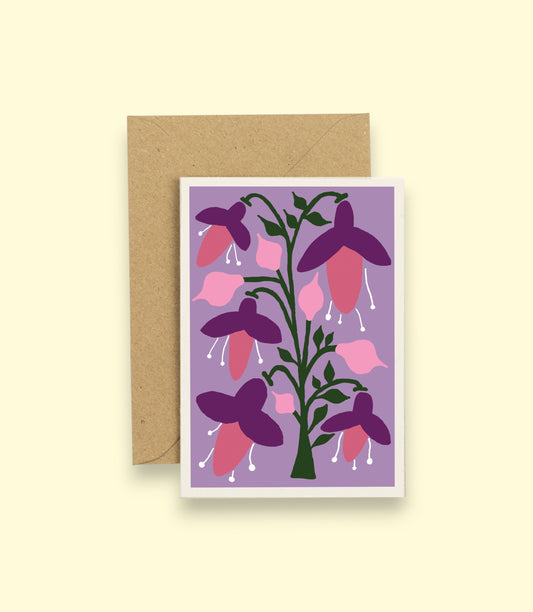 All Occasions Greetings Card - Fuscia