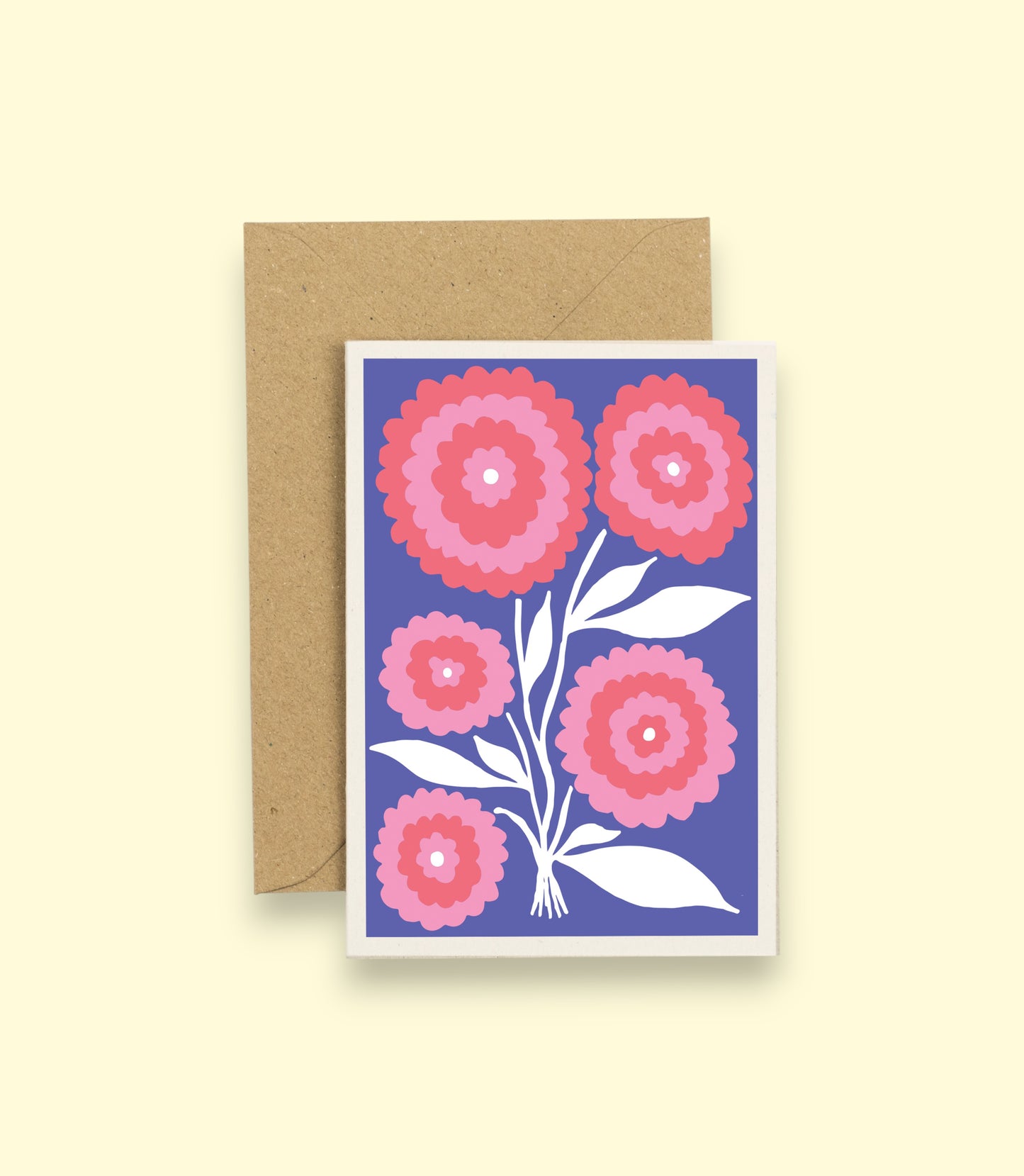 All Occasions Greetings Card - Peony