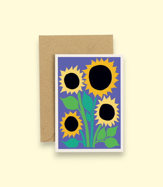All Occasions Greetings Card - Sunflower