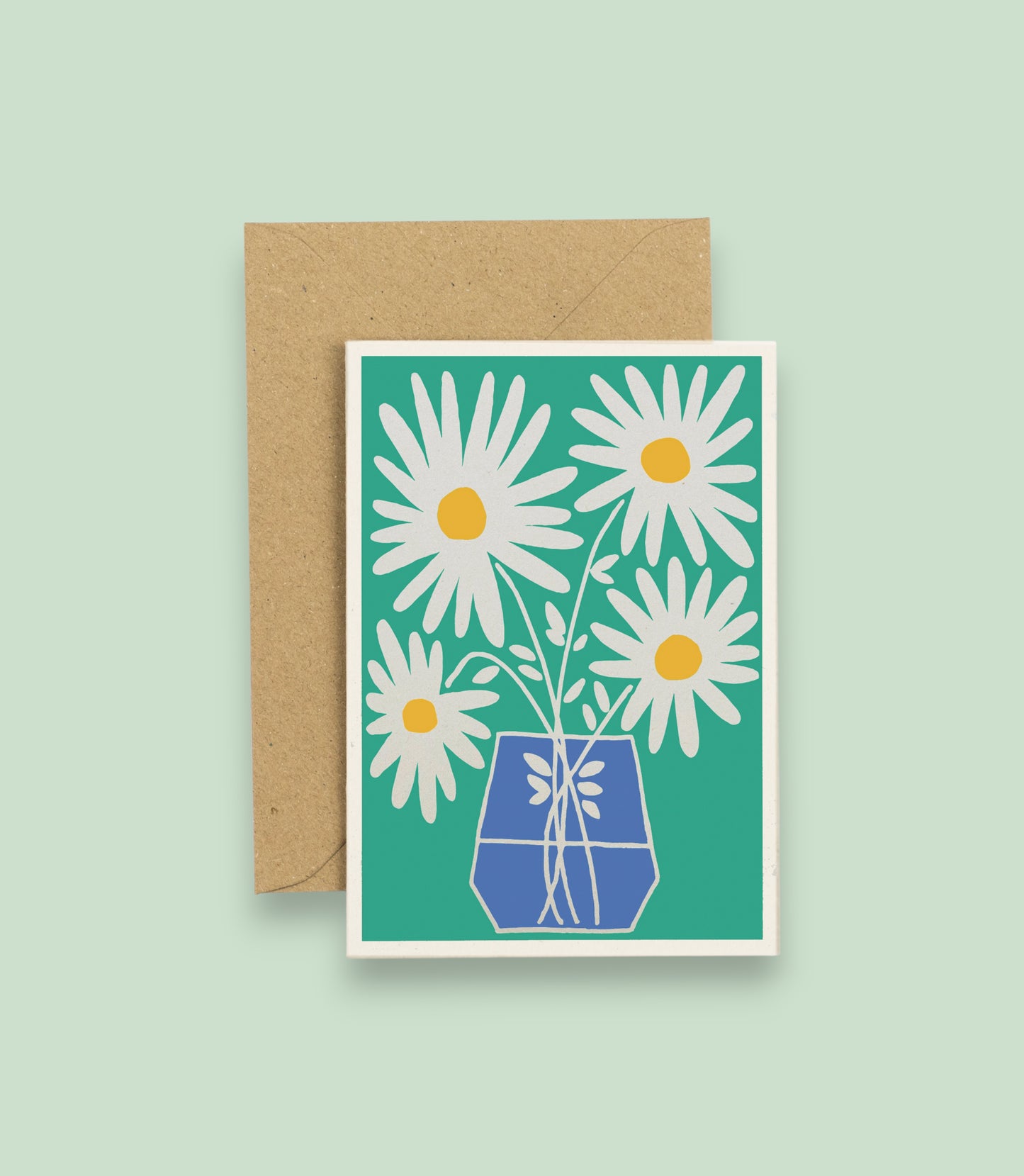 All Occasions Greetings Card - Daisy