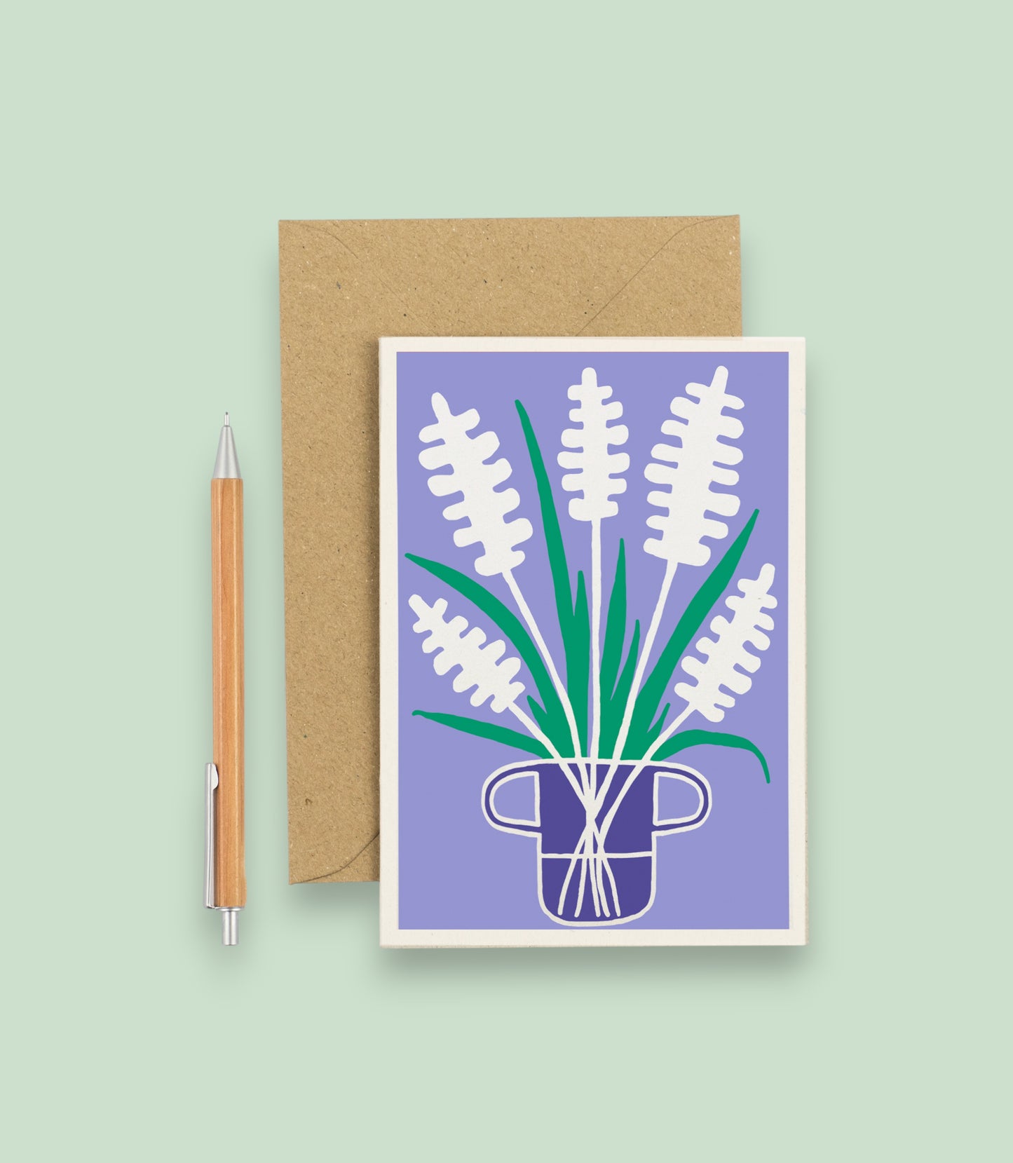 All Occasions Greetings Card - Hyacinth
