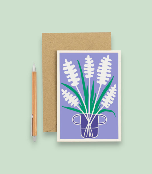 All Occasions Greetings Card - Hyacinth