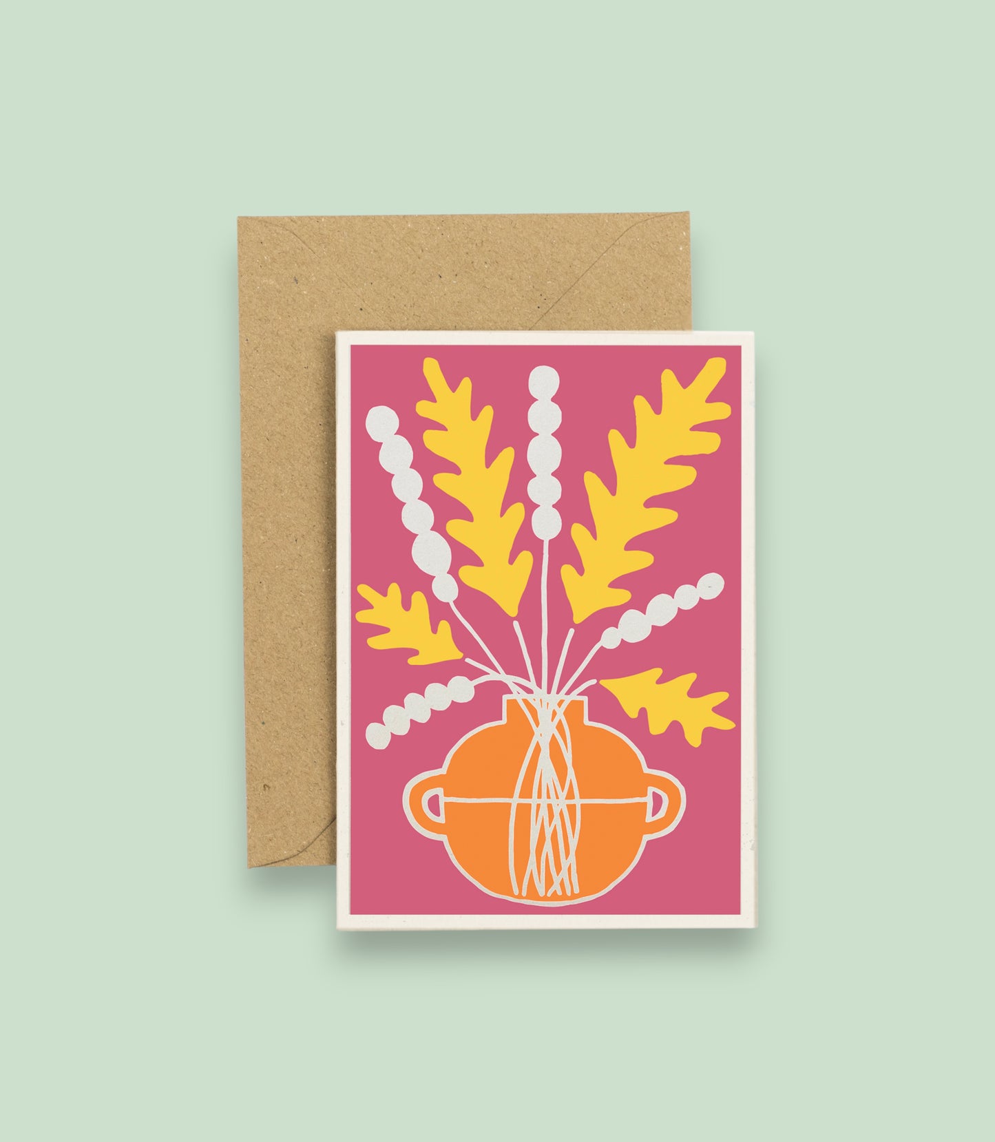 All Occasions Greetings Card - Leaf