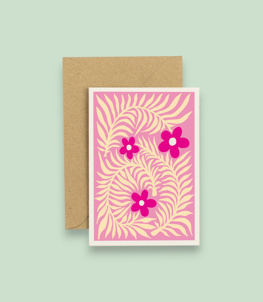 All Occasions Greetings Card - Blumen Pop 2