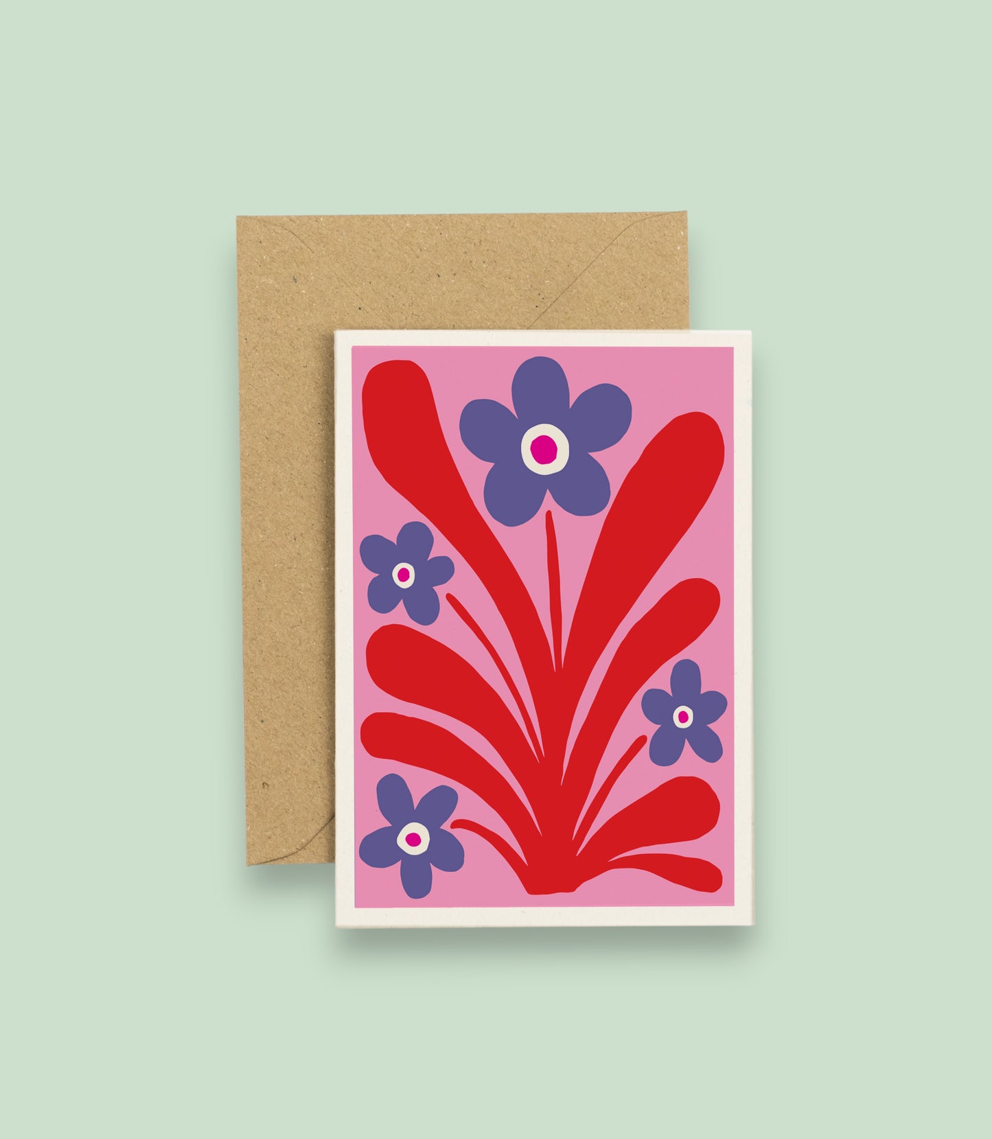 All Occasions Greetings Card - Blumen Pop 4
