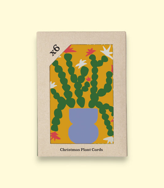Christmas Plants - Set of 6 Cards