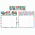 Load image into Gallery viewer, 2024 Pinboard Calendar - Floral
