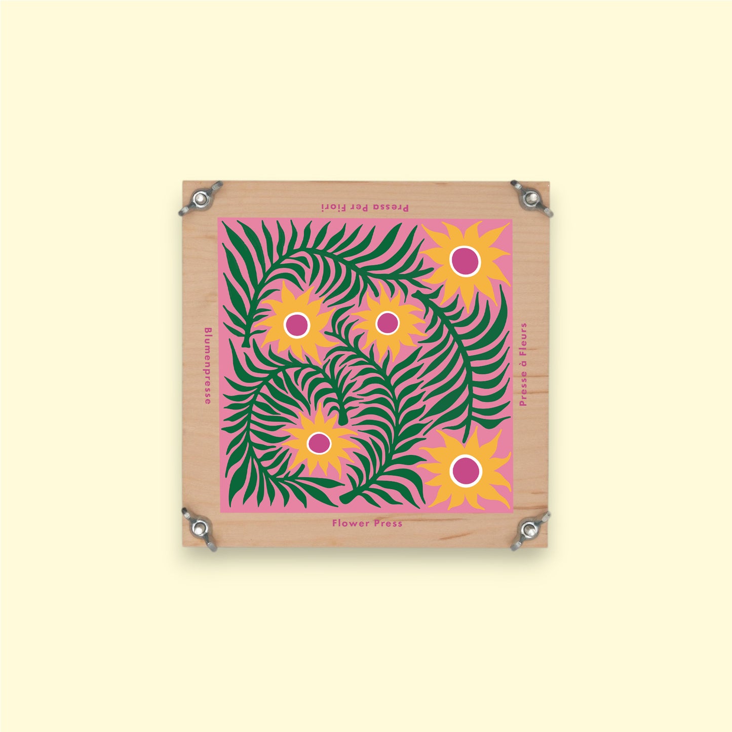 Flower Press - Teasel