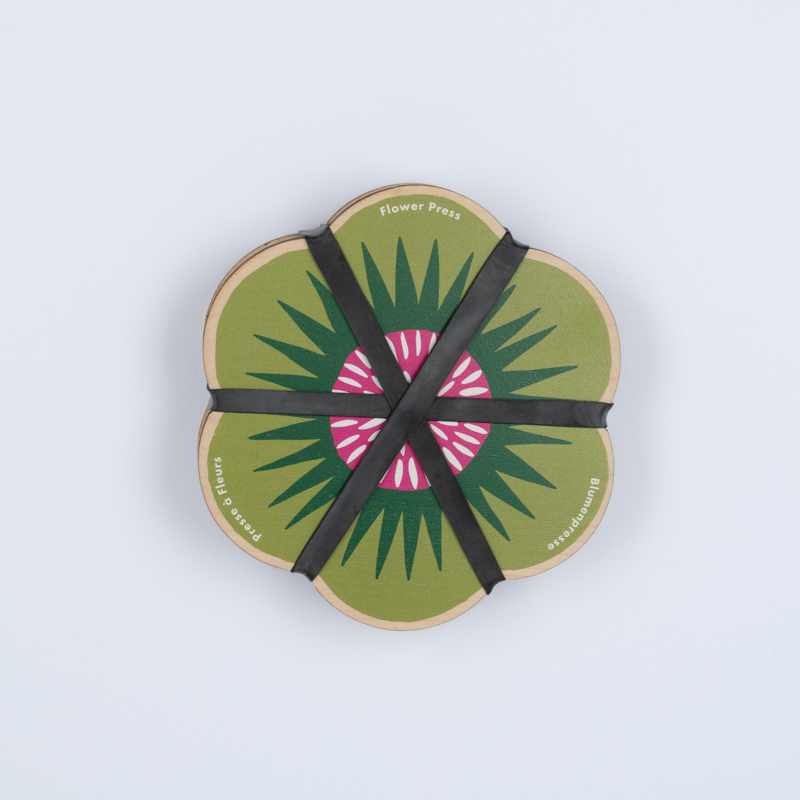 Flower Shaped Press - Light Green