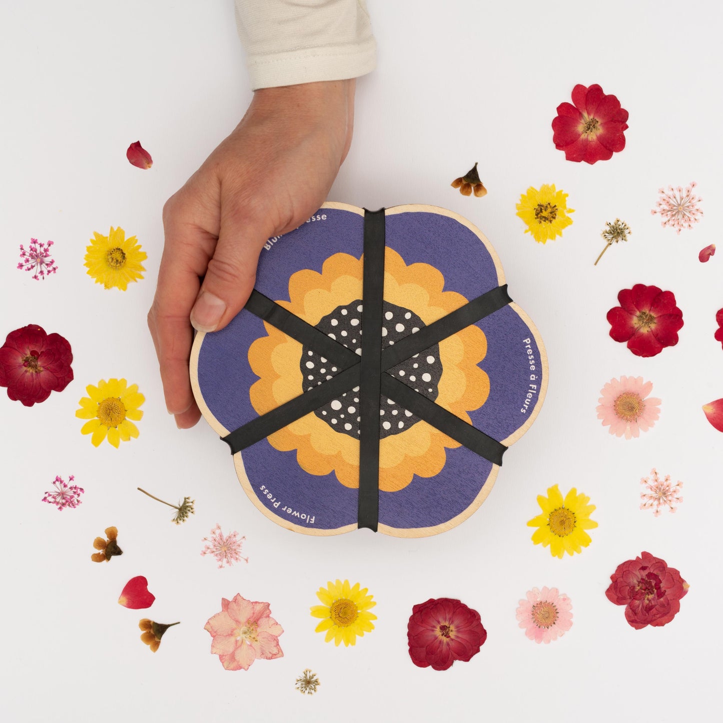 Flower Shaped Press - Blue