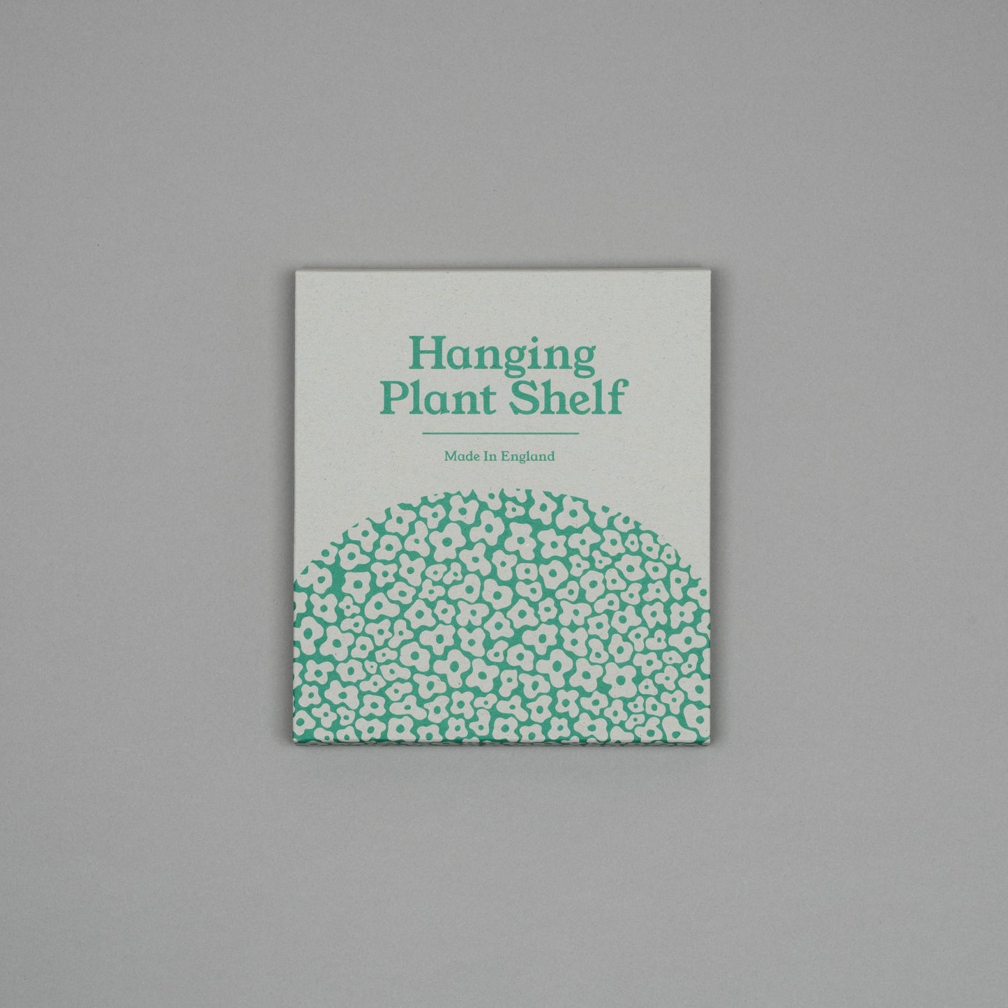 Hanging Plant Shelf Small - Forget Me Not Green