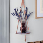 Load image into Gallery viewer, Hanging Plant Shelf Small - Purple Wash
