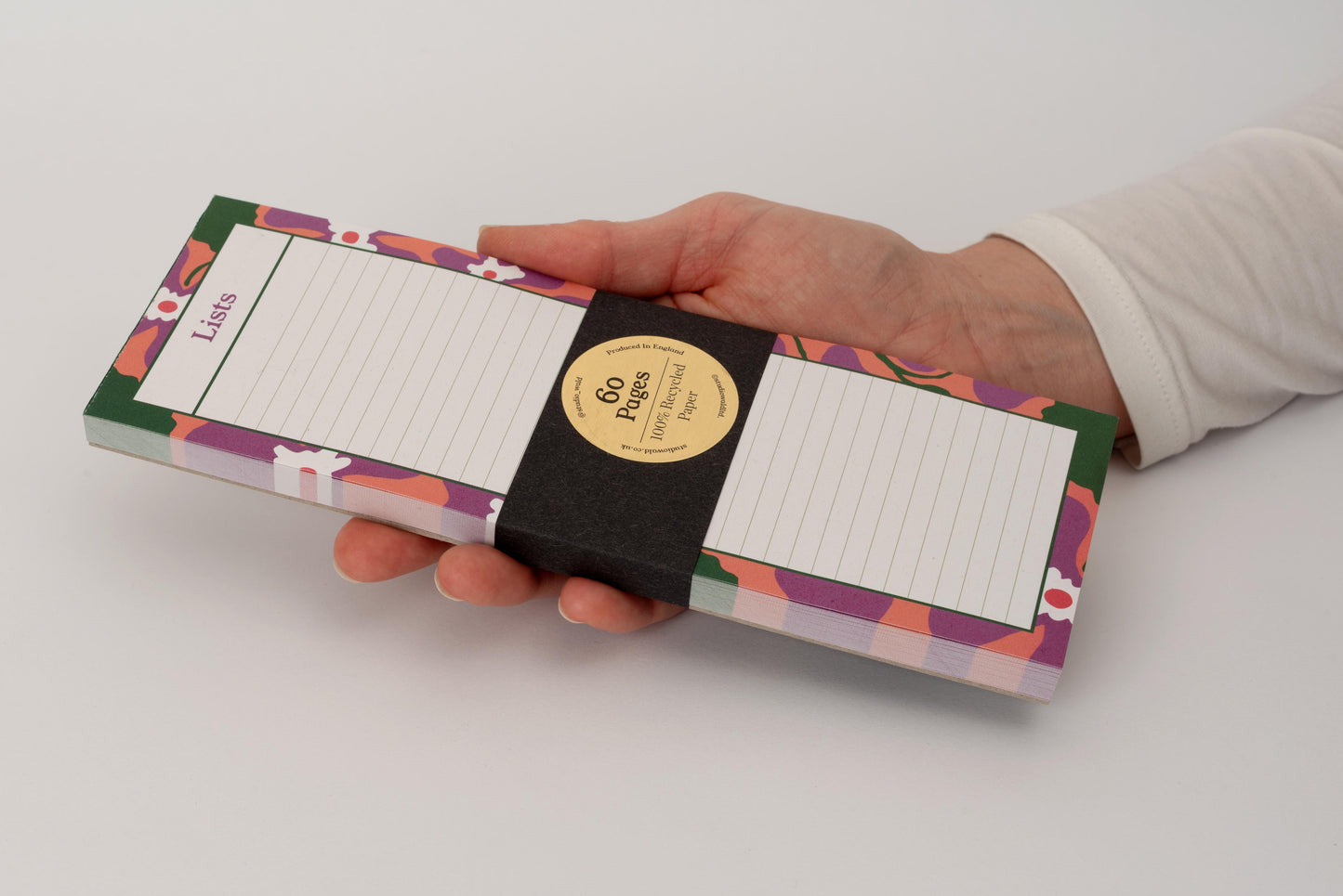 Lists Pad - Blumen - Pansy