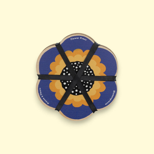 Flower Shaped Press - Blue