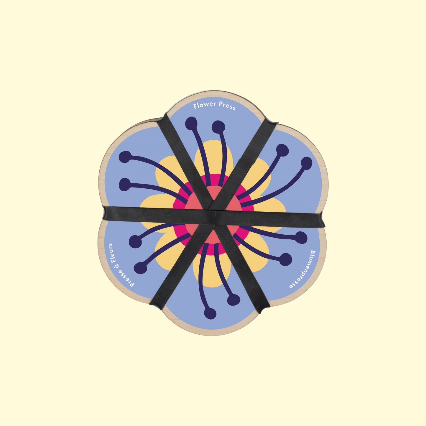 Flower Shaped Press - Cornflower Blue