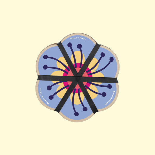 Flower Shaped Press - Cornflower Blue