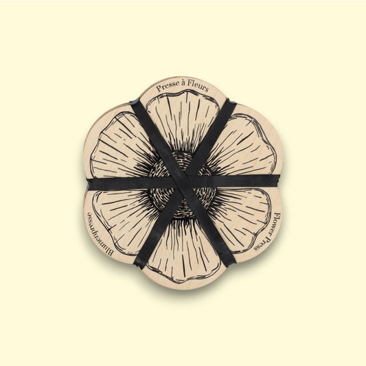 Flower Shaped Press - Cosmos Line Drawing