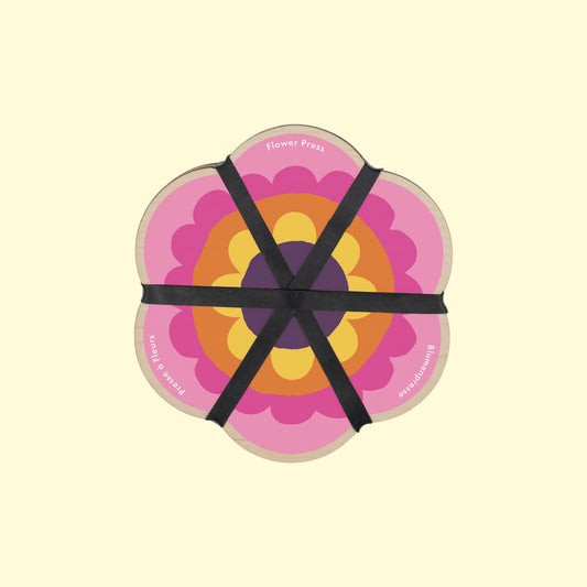 Flower Shaped Press - Pinks & Yellows
