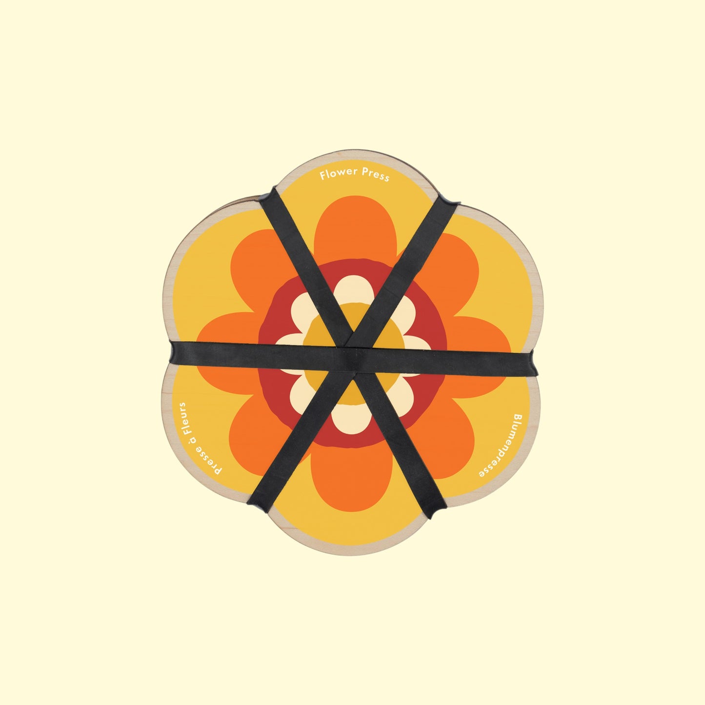 Flower Shaped Press - Yellows & Oranges