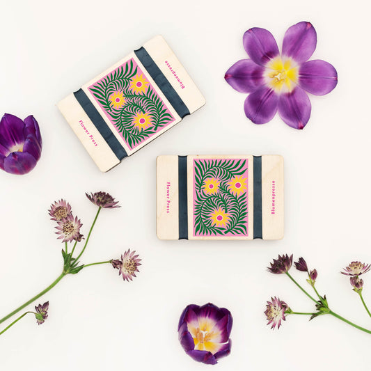 Pocket Flower Press - Teasel Design