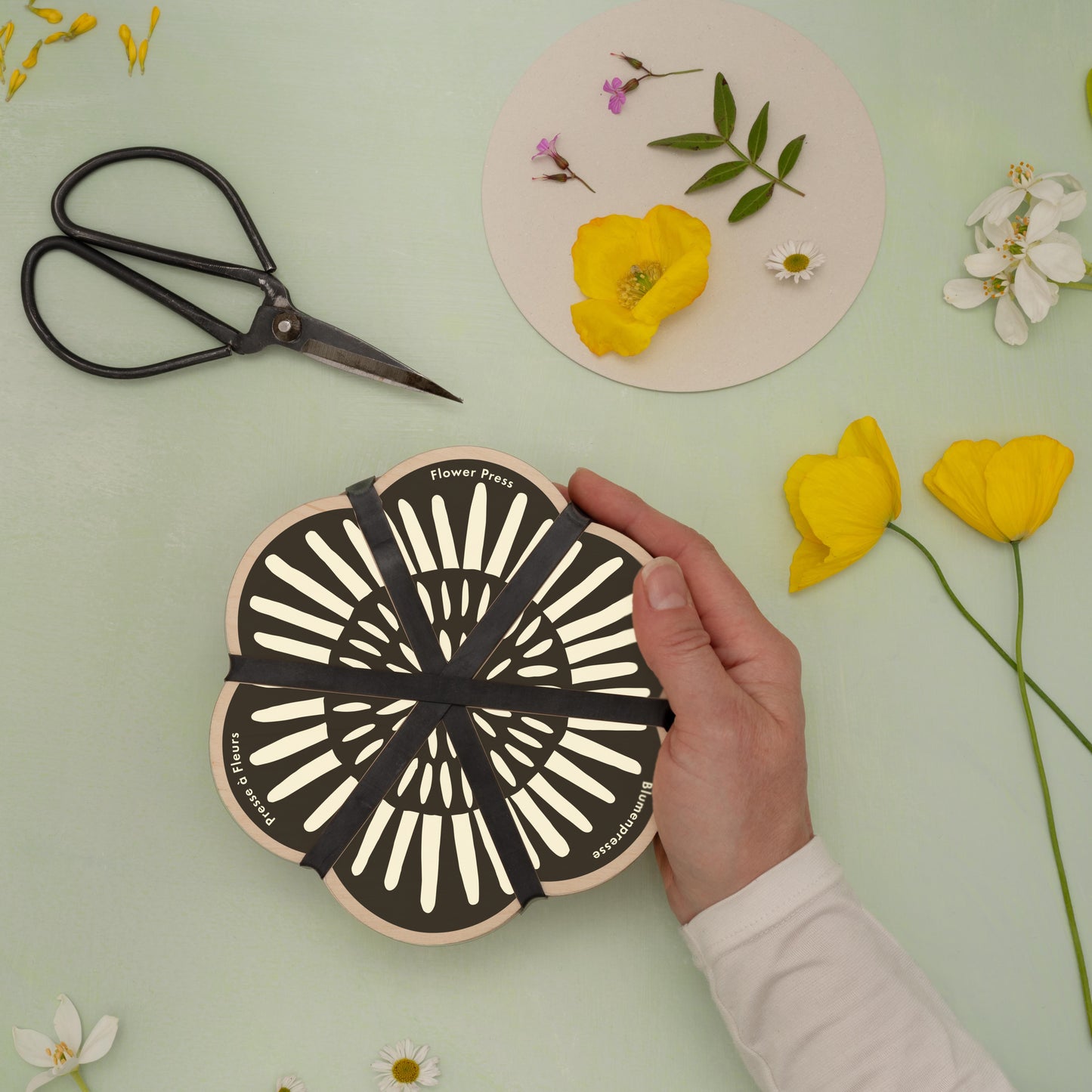 Flower Shaped Press - Silhouette