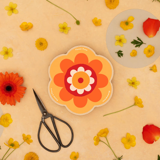 Flower Shaped Press - Yellows & Oranges