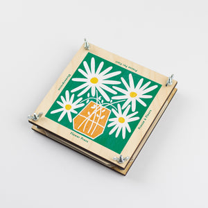 Flower Press With Daisy Design by Studio Wald