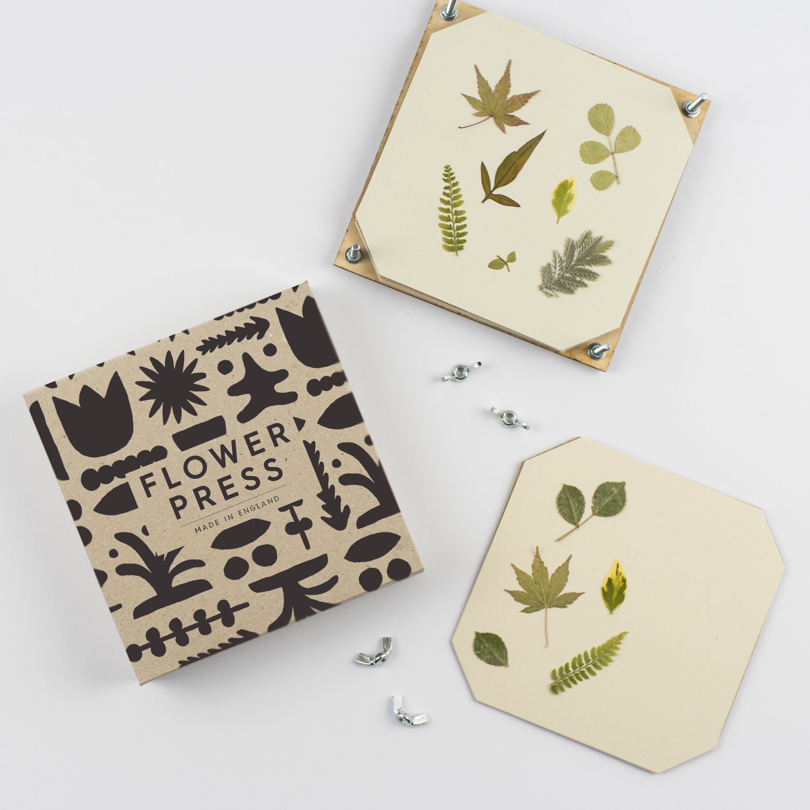 Flower Press Packaging Design by Studio Wald