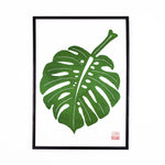 Load image into Gallery viewer, Monstera Lino Print
