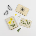Load image into Gallery viewer, Mini Flower Press With Flower Line Drawing Design by Studio Wald

