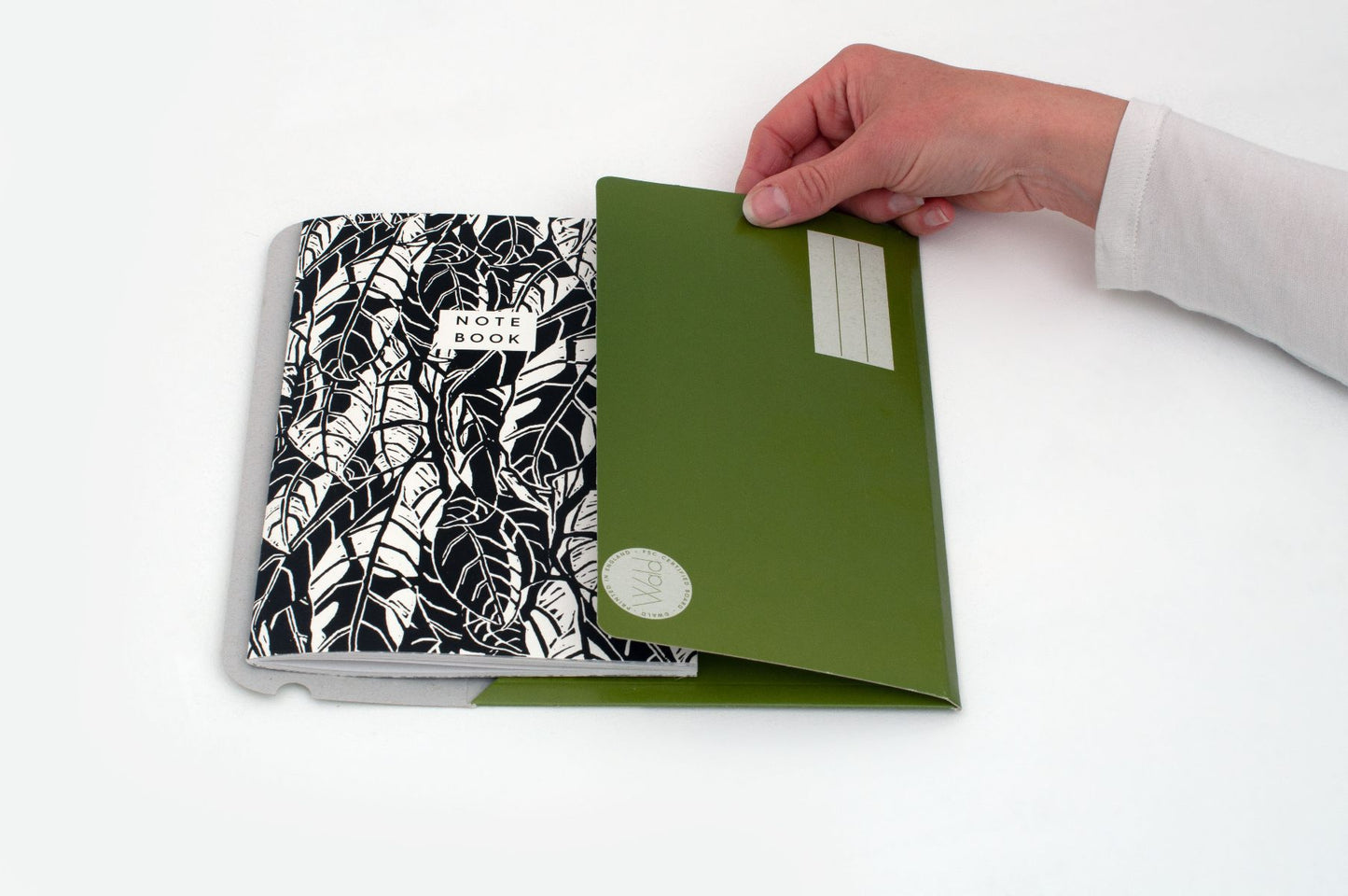 A5 Notebook + Folder - Avocado