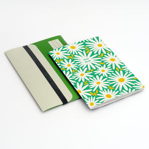 A5 Notebook + Folder - Daisy