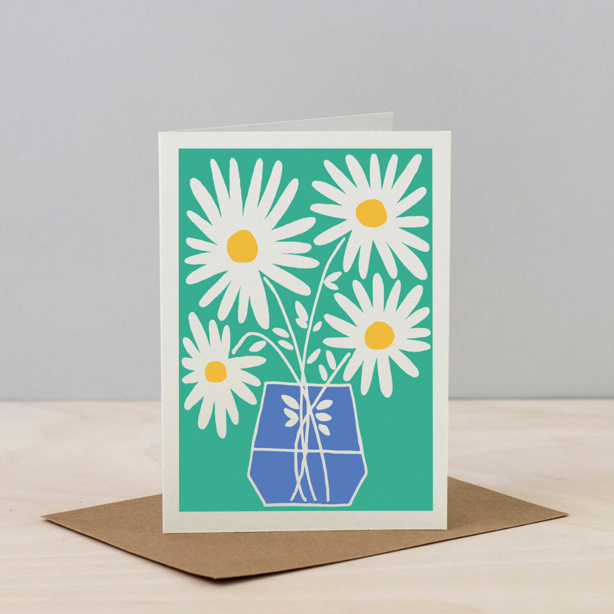 All Occasions Greetings Card - Daisy